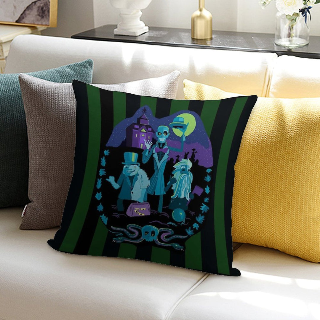 Haunted Mansion Soft Multiple Sizes Throw Pillow