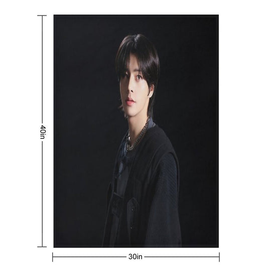 Jake Sim Enhypen Lightweight Throw Blanket