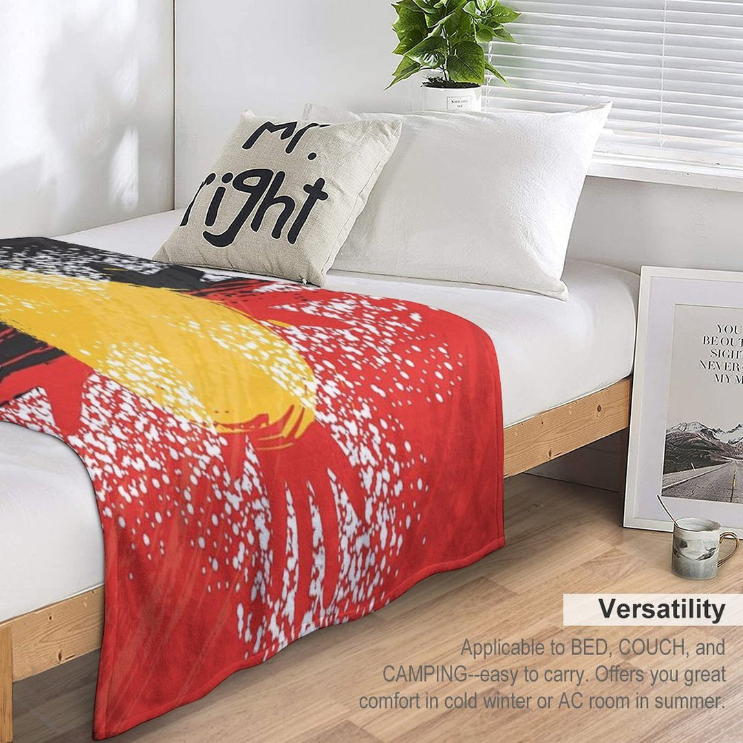 Awesome Aboriginal Art Wrinkle-free Throw Blanket