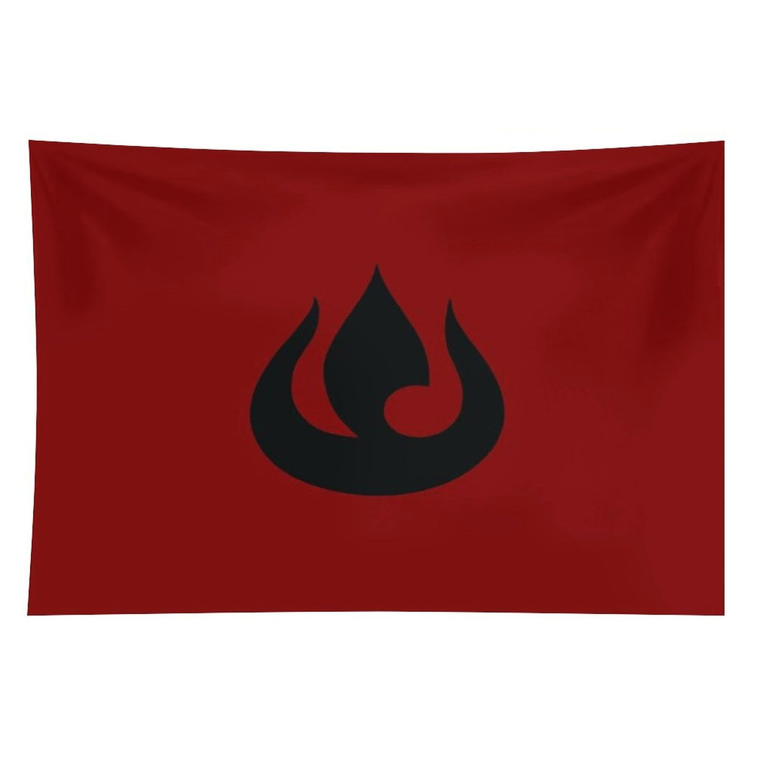Fire Nation Banner Tapestry