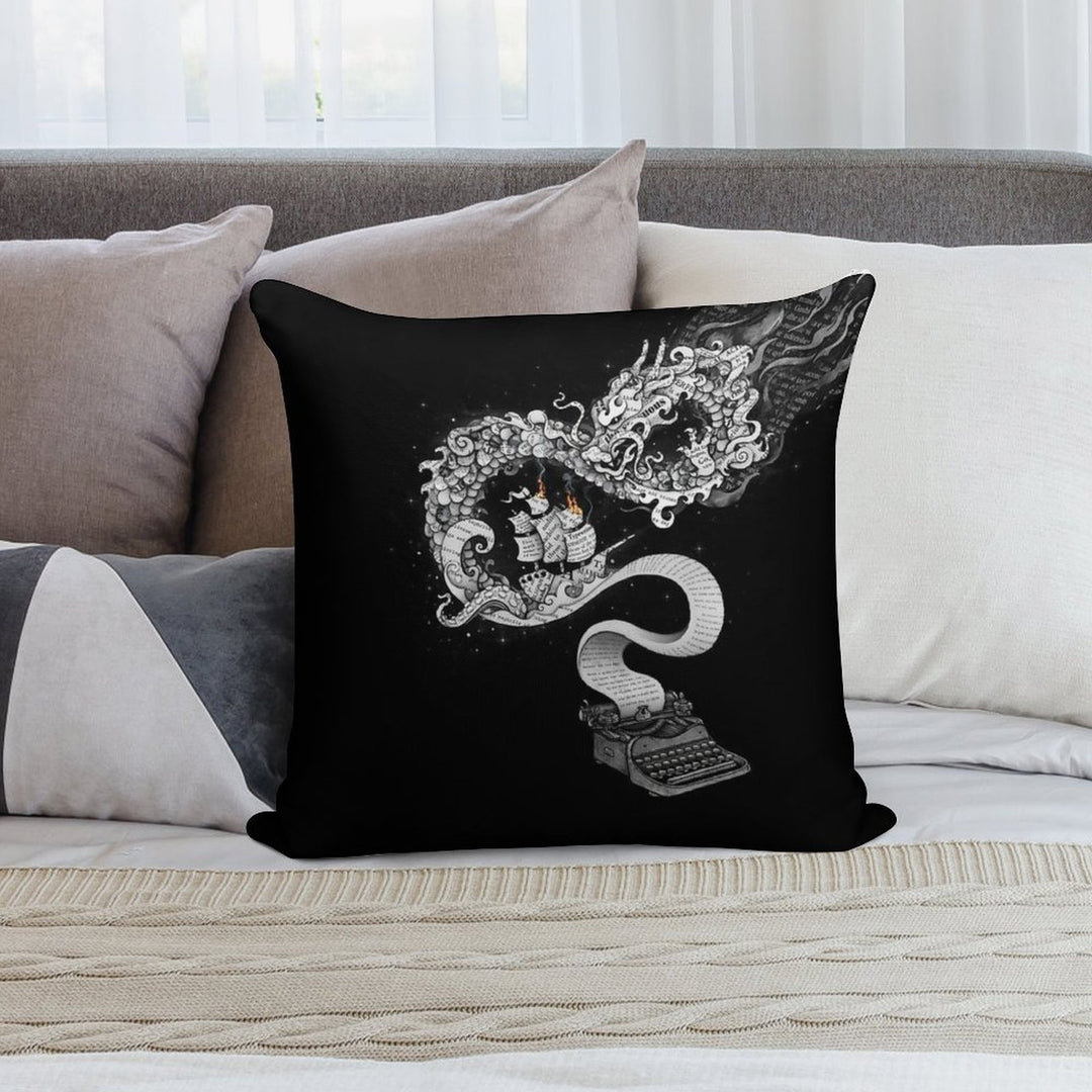Unleashed Imagination Soft High-Density Material Throw Pillow