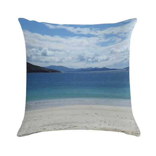 The Hills Of Harris - Outer Hebrides Soft Multiple Sizes Throw Pillow