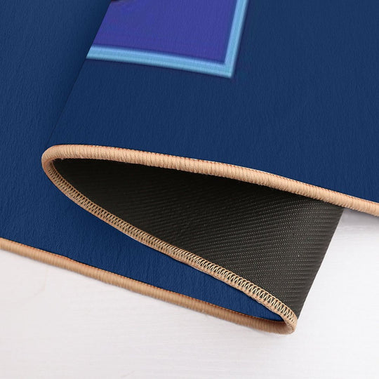 Electric Apricot  Stain-Proof Bath Mat