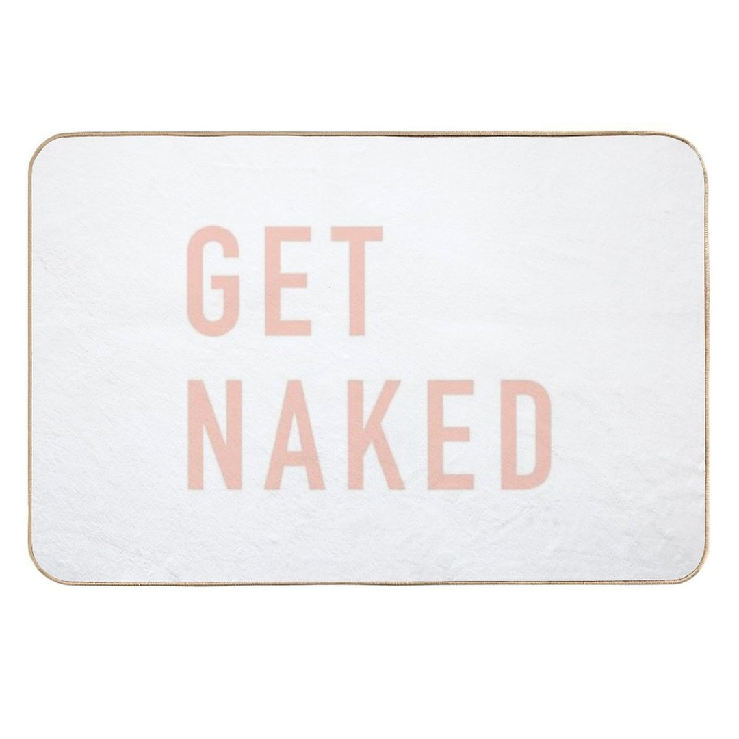 Get Naked Bath Mat  Eco-Friendly Bath Mat