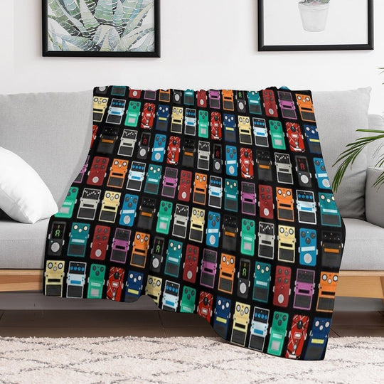 Pedal Board Compact Throw Blanket