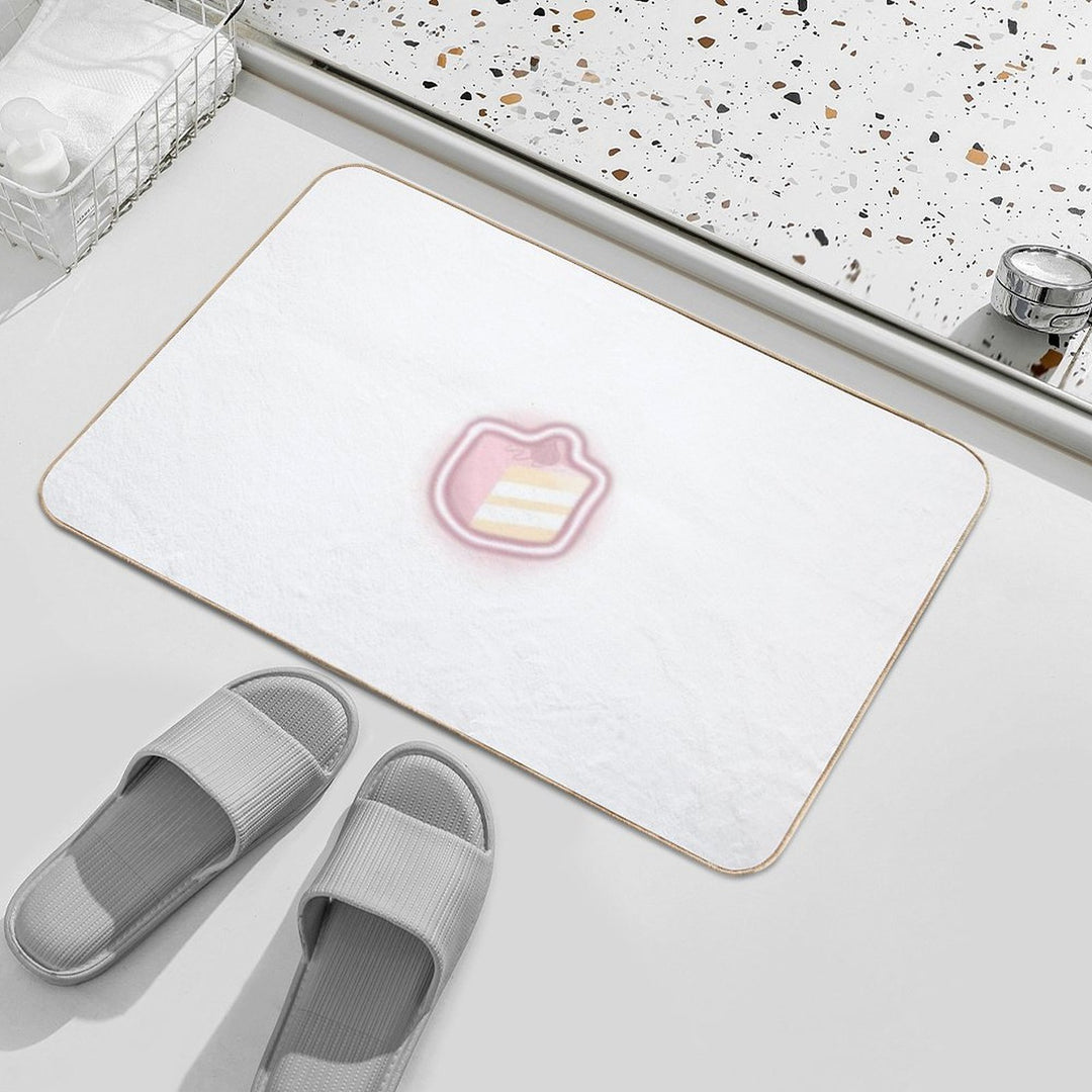 BERRY CAKE SLICE  Repositionable Bath Mat