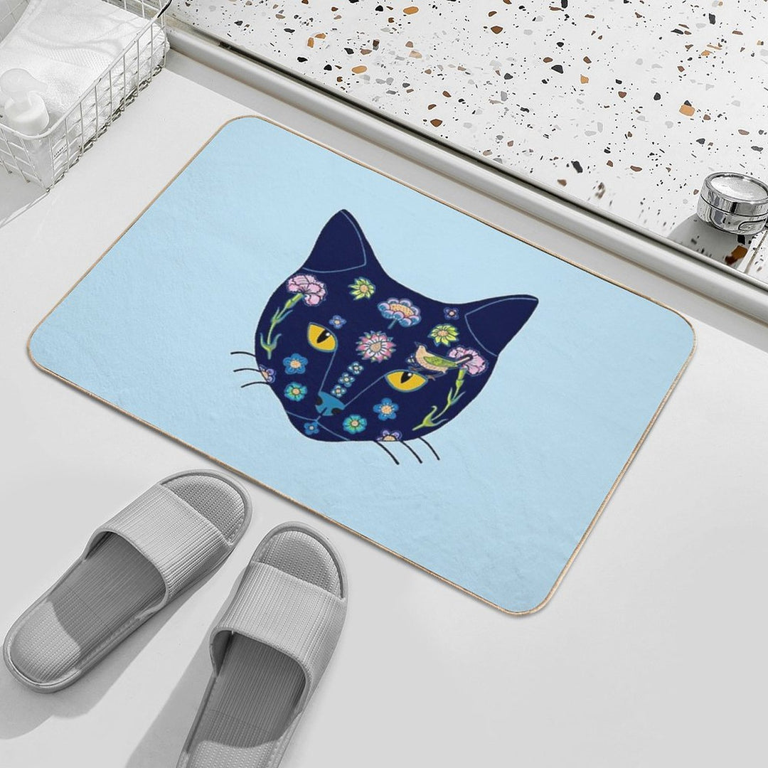 Moon Cat  Toxin-Free Bath Mat
