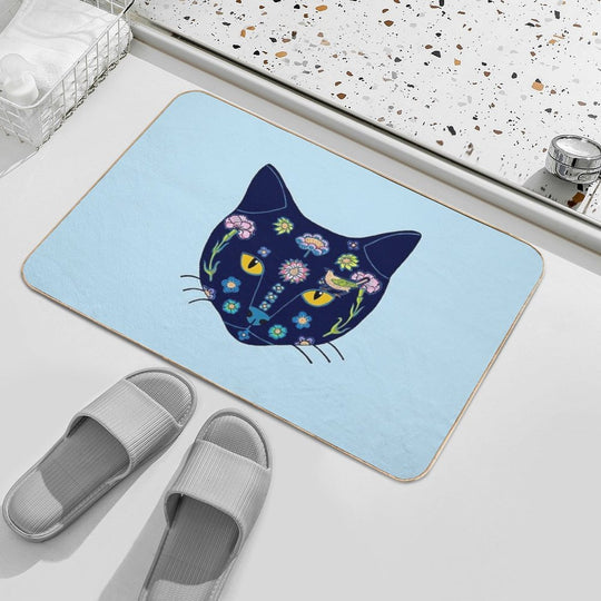 Moon Cat  Toxin-Free Bath Mat