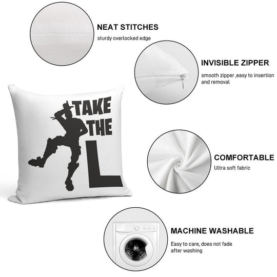 Take The L - Nite For Soft Anti-Pilling Throw Pillow