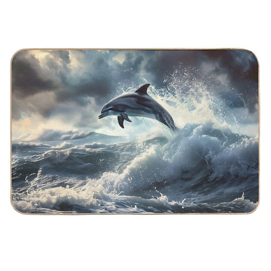 Storm Dolphin  High-Traffic Bath Mat