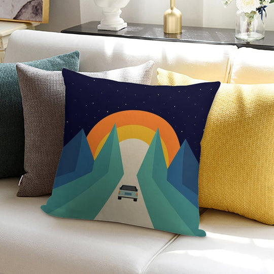 Wonderful Trip Soft Bedroom Essential Throw Pillow