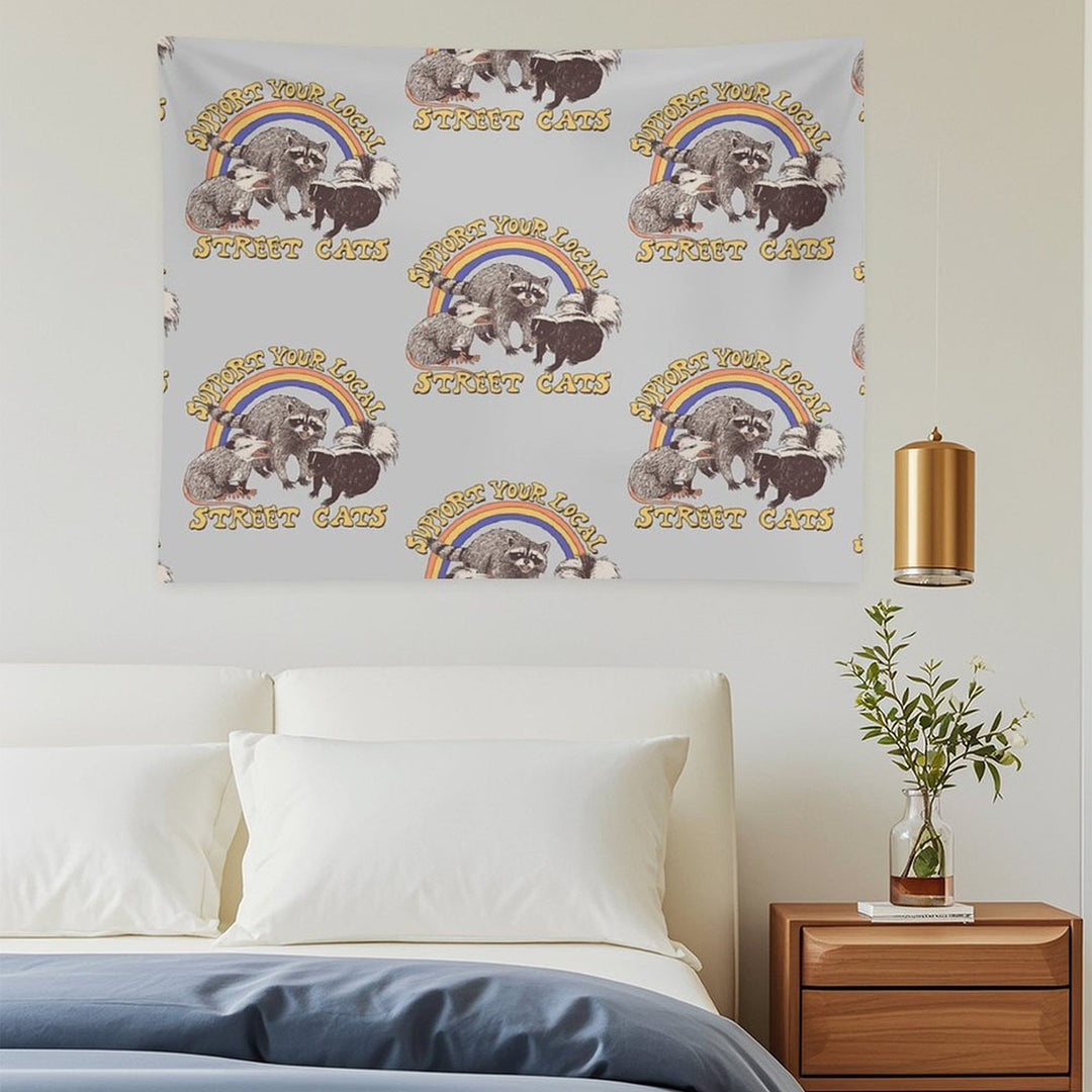 Street Cats Tapestry