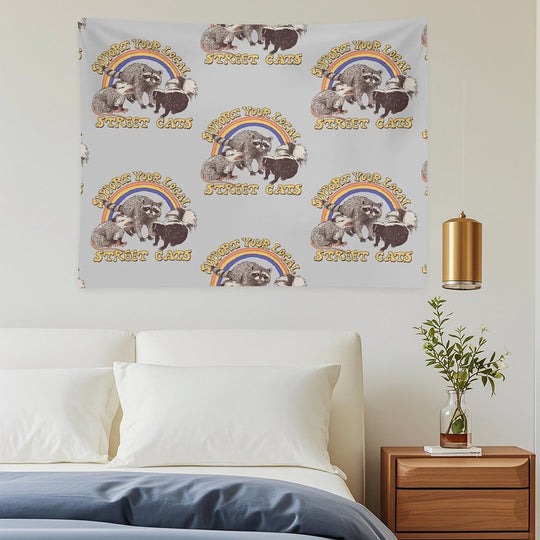 Street Cats Tapestry