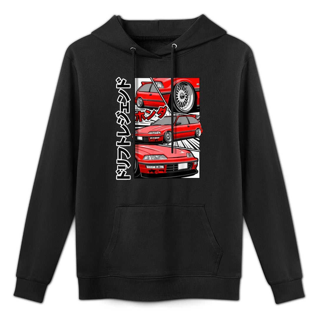 Japanese Old-school JDM Tuning Car Easy Care Hoodie