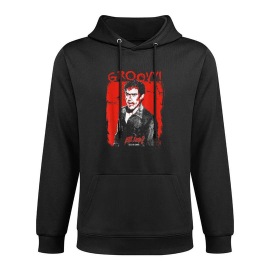 Ripple Junction X Evil Dead 2 Ash Williams Bloody Groovy Moisture-Wicking Hoodie