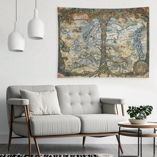 Midgard (Gods of The Ragnarok Era) Tapestry