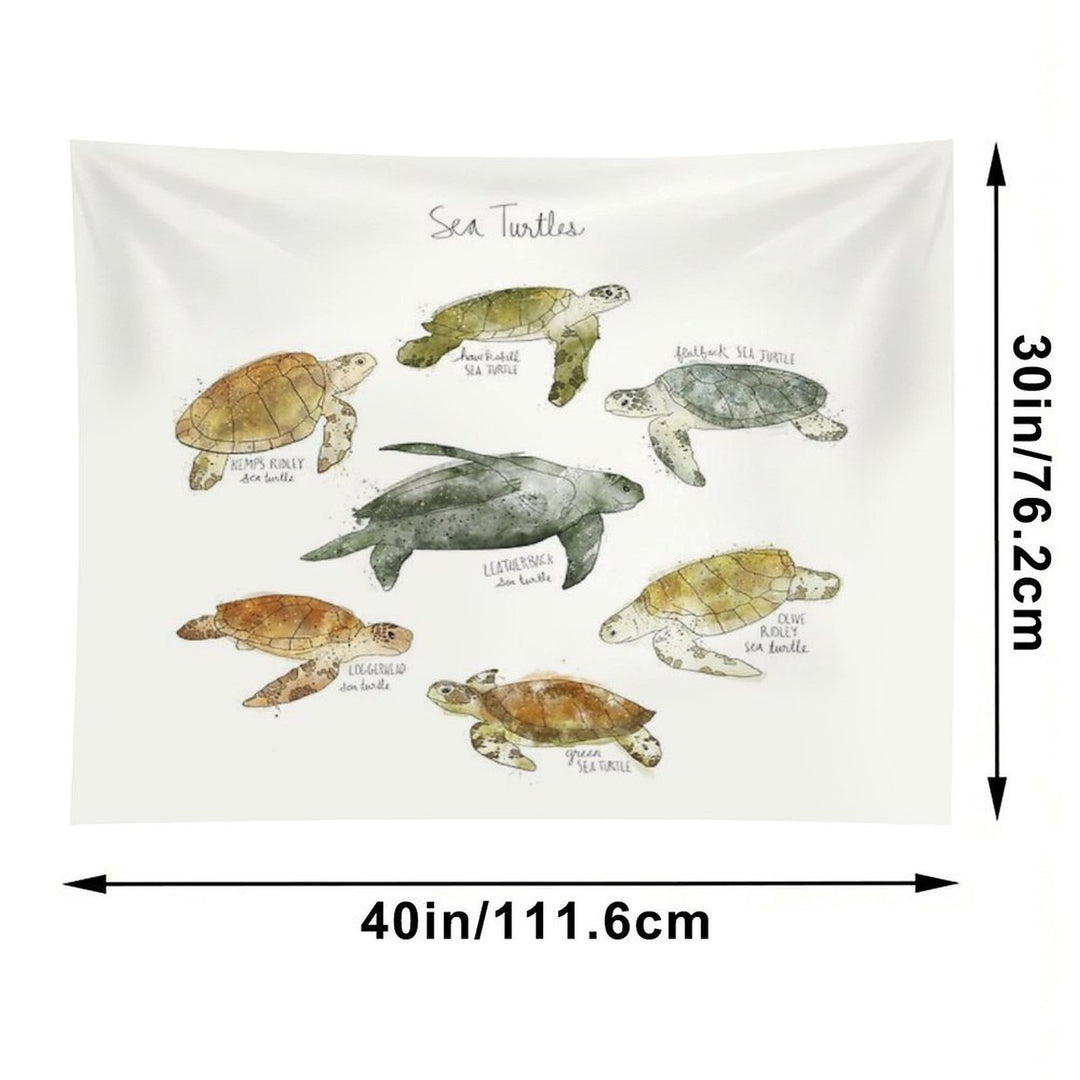 Sea Turtles Tapestry
