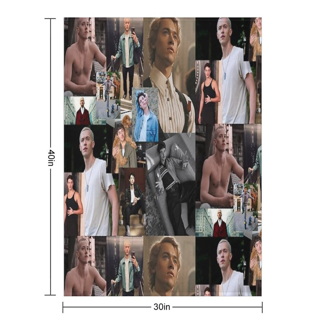 Tom Blyth Coriolanus Snow Anti-pilling Throw Blanket