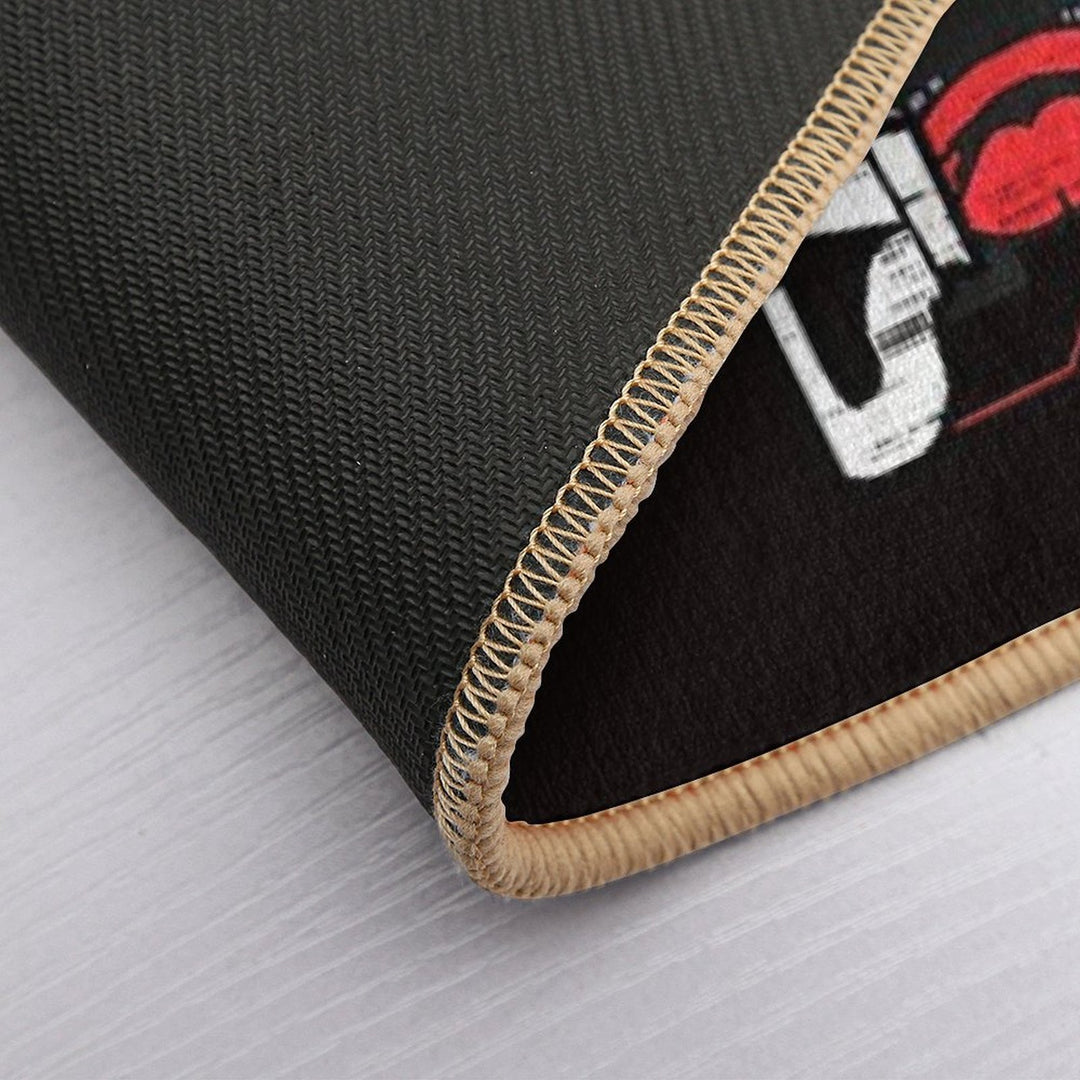 Samurai Rock Band  Pet-Safe Bath Mat