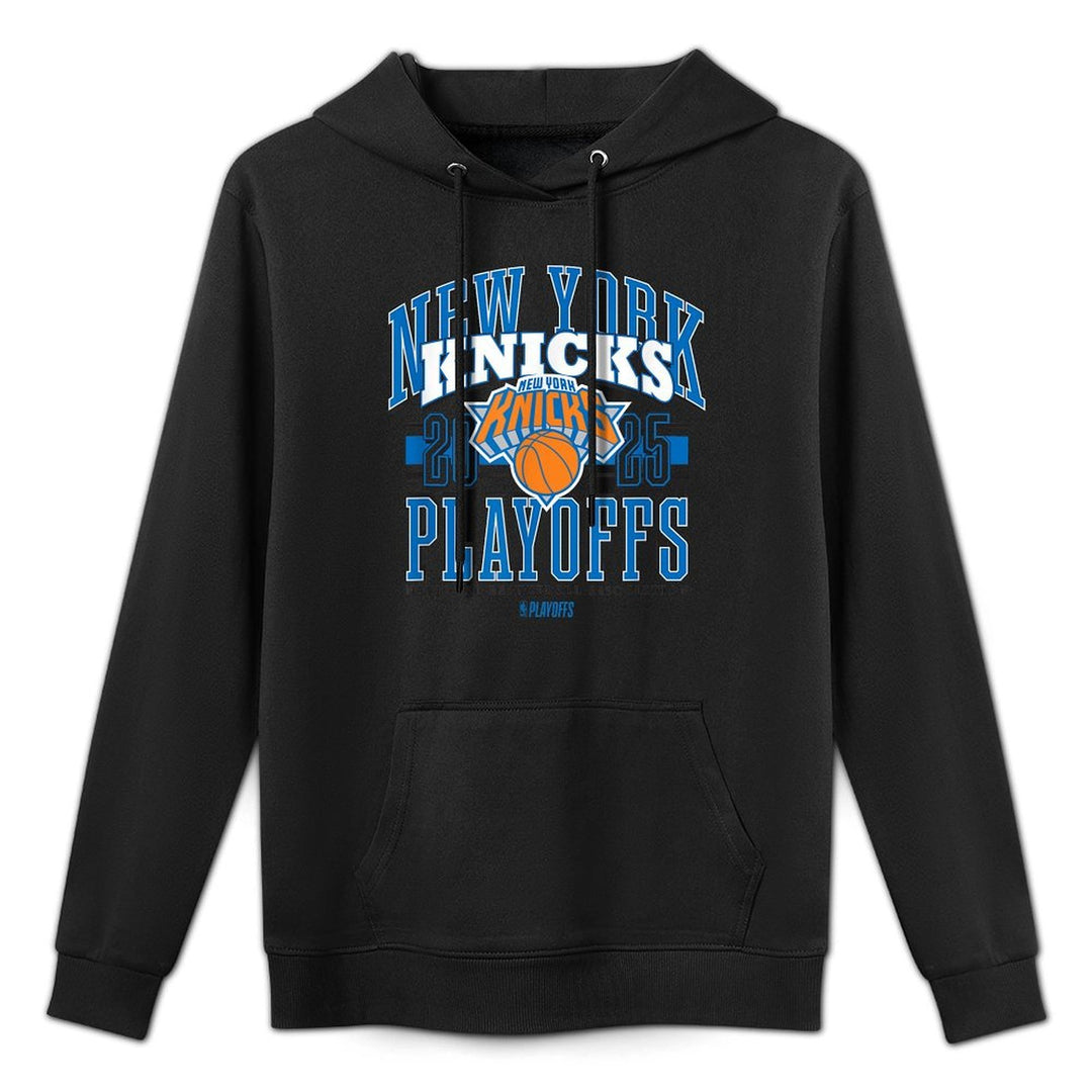 NBA Official New York Knicks 2025 Playoffs Showtime Cotton-Polyester Blend Hoodie