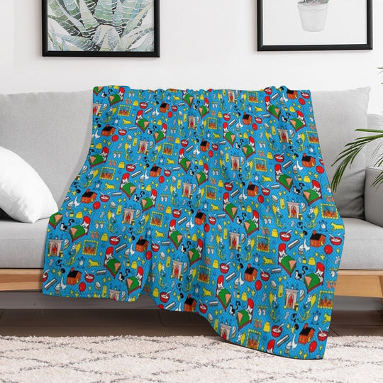 Goodnight Moon Wrinkle-free Throw Blanket
