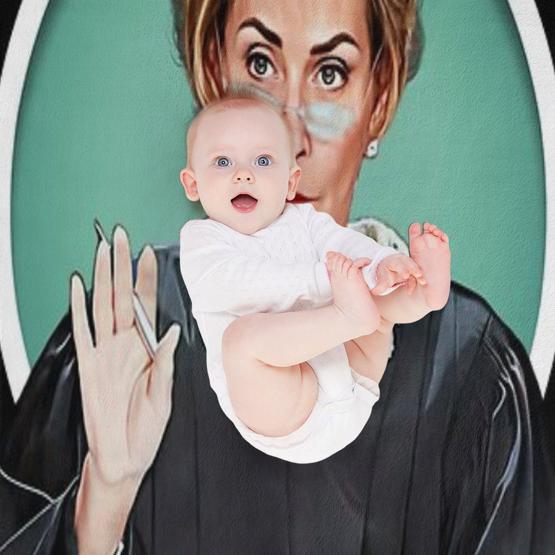 Judge Judy Travel-friendly Throw Blanket