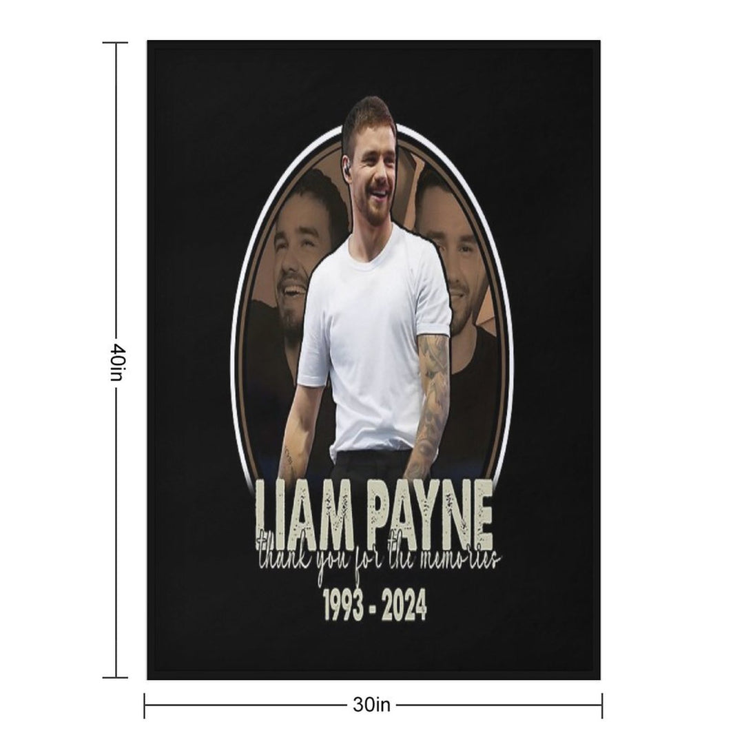 Liam Payne Thanks For Memories Velvety-soft Throw Blanket