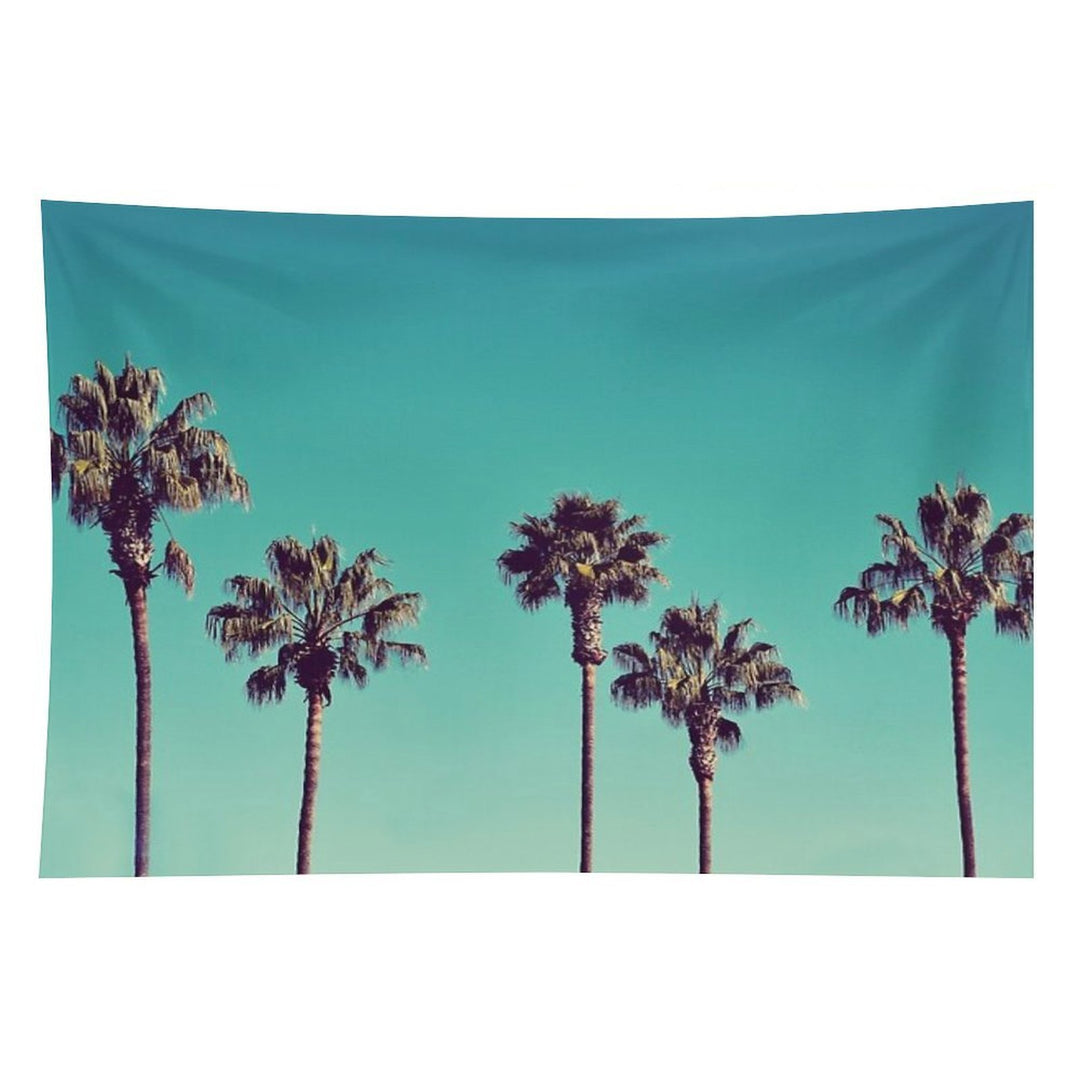 California Palm Trees Tapestry