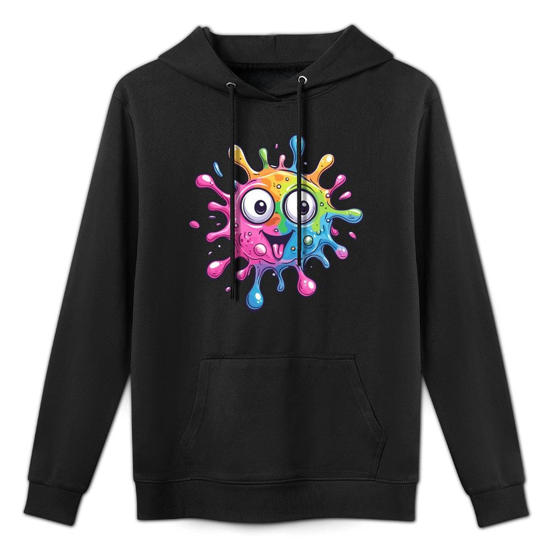Rainbow Monster Splash Unisex Design Hoodie