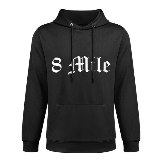 8 Mile Road Detroit Eight Mile OG Hip Hop Gangsta Rap Breathable Fabric Hoodie