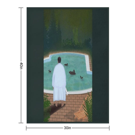 Him, with Those Ducks... Multi-functional Throw Blanket