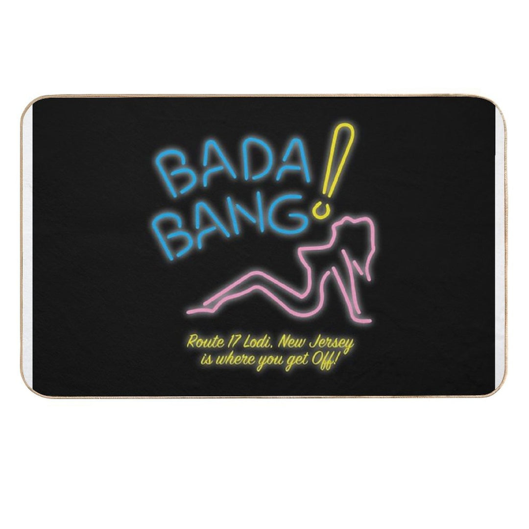 Club Bada Bang Neon  Rapid-Drying Bath Mat