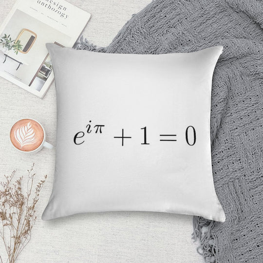 The Beautiful Equation Euler's Identity Soft Skin-Friendly Throw Pillow