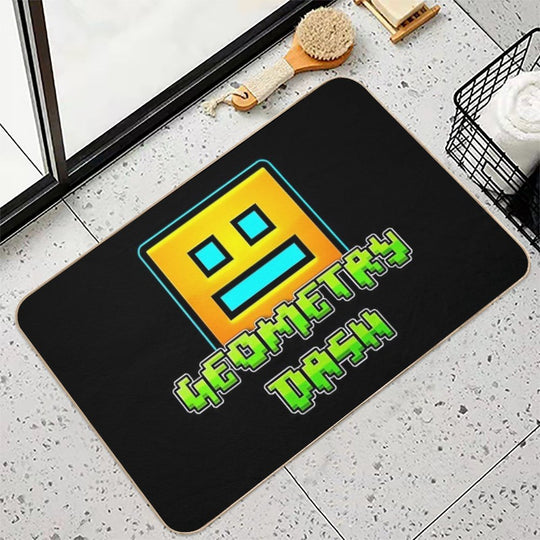 Geometry Dash  Easy Maintenance Bath Mat