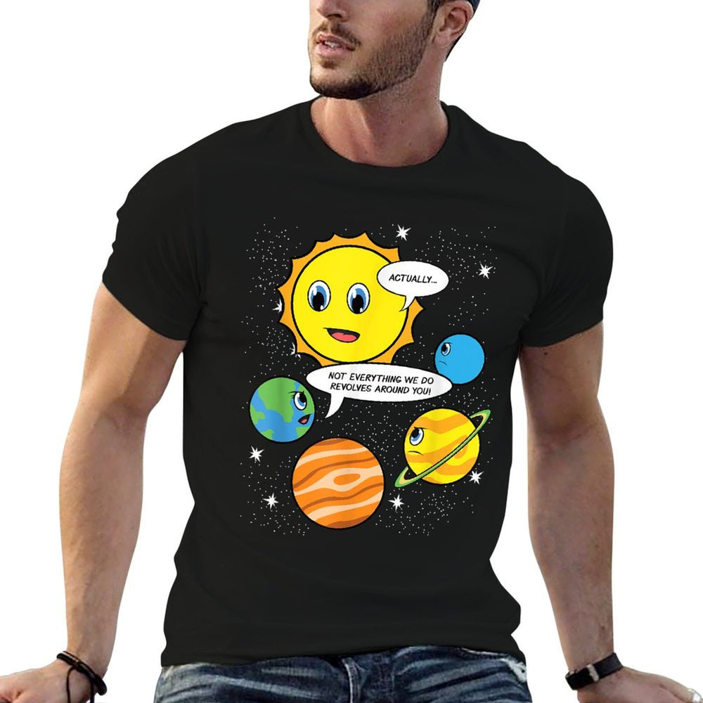 Earth Sun Moon for A Space Fan  Lightweight T-Shirt
