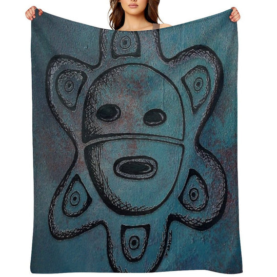 Taino Sun Comfort Throw Blanket