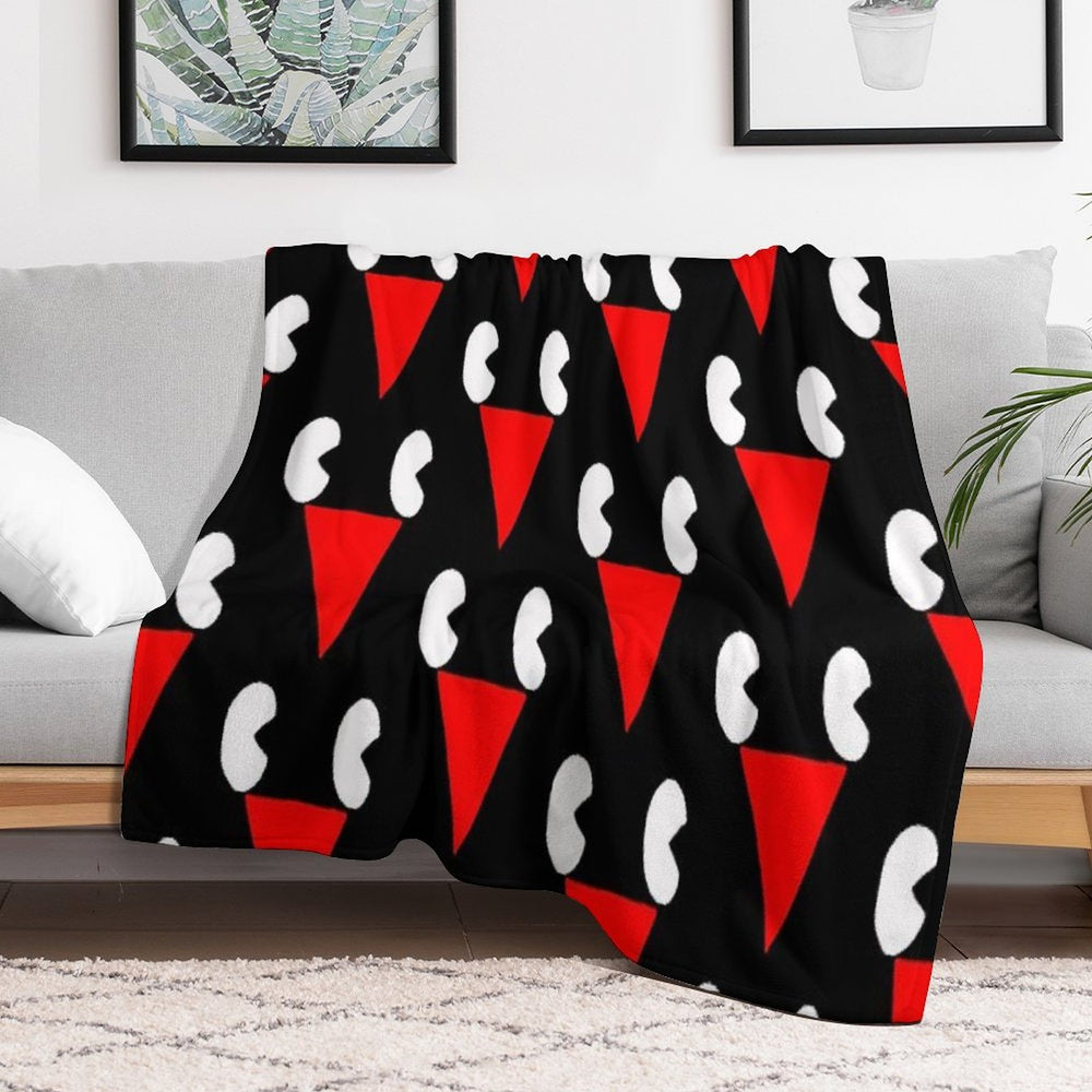 Lil Darkie Merch Lil Darkie Face Logo Gift Halloween Day, Thanksgiving, Christmas Day Versatility Throw Blanket