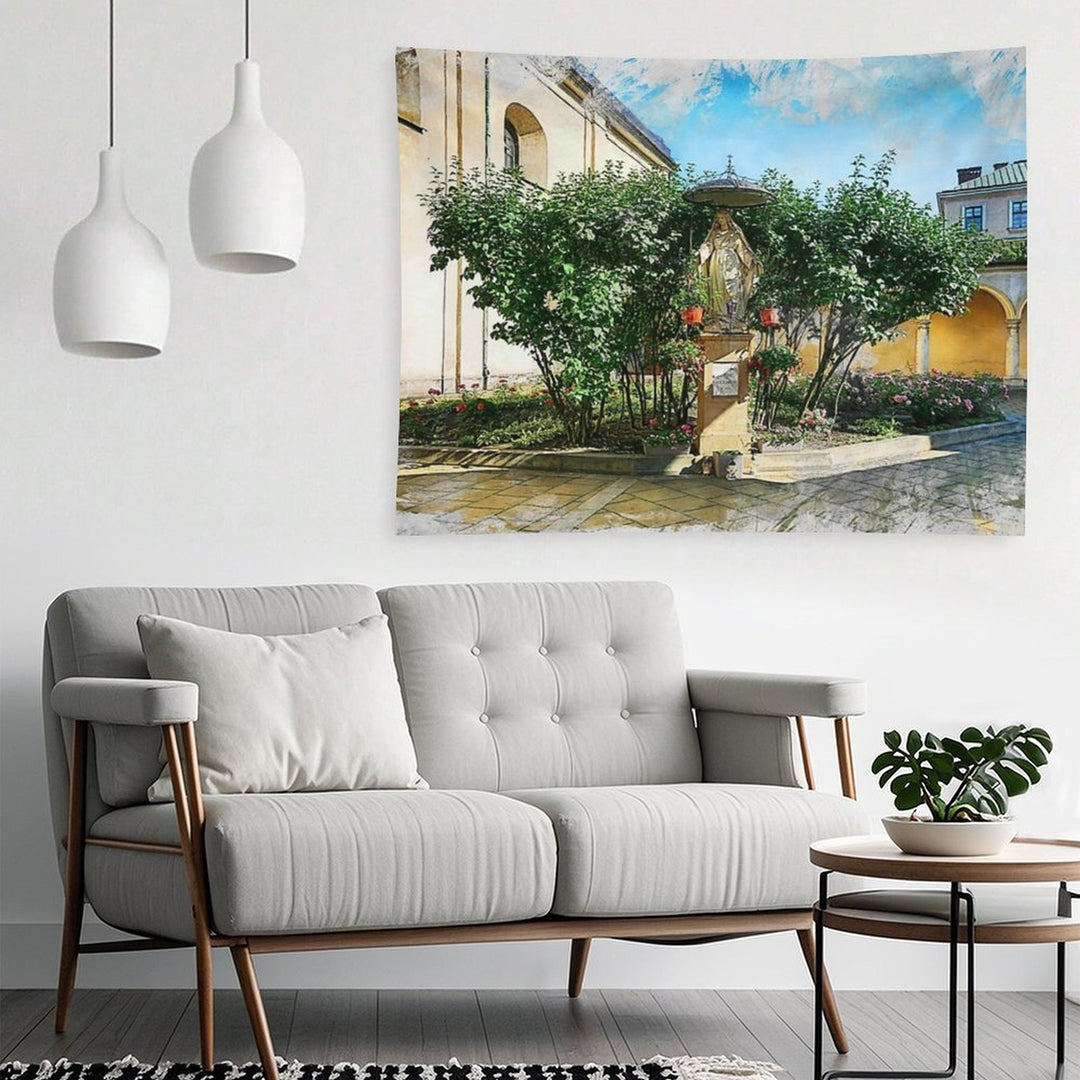 Cracow Art 12 #cracow #krakow #city Tapestry