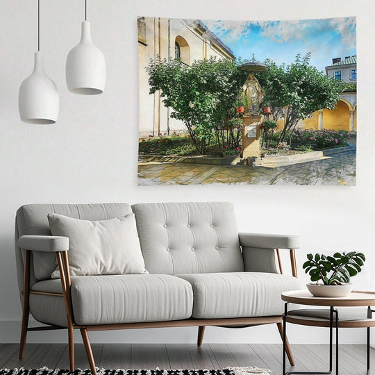 Cracow Art 12 #cracow #krakow #city Tapestry