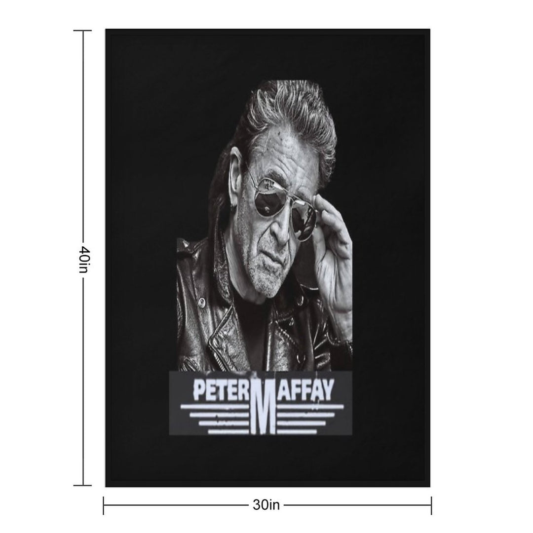 Peter Maffay- Rip Peter Maffay Travel-friendly Throw Blanket