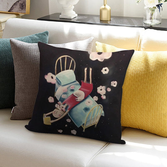 Page Turner Soft Luxury Feel Throw Pillow