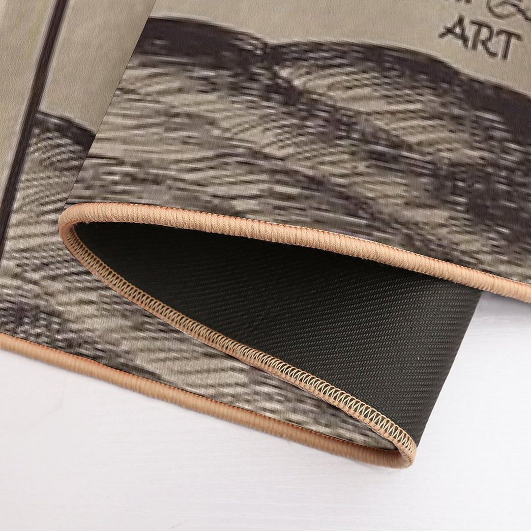 HemAnimals - Hemallino Treatise  - Di Grassi  Fade-Resistant Bath Mat