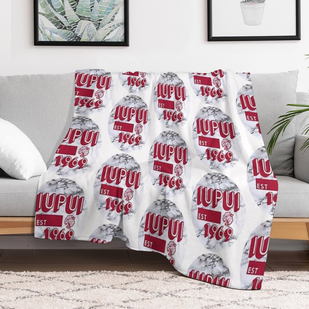 IUPUI Gift-ready Throw Blanket