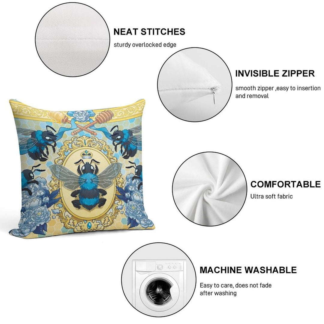 Royal Honey Soft Fade-Resistant Throw Pillow
