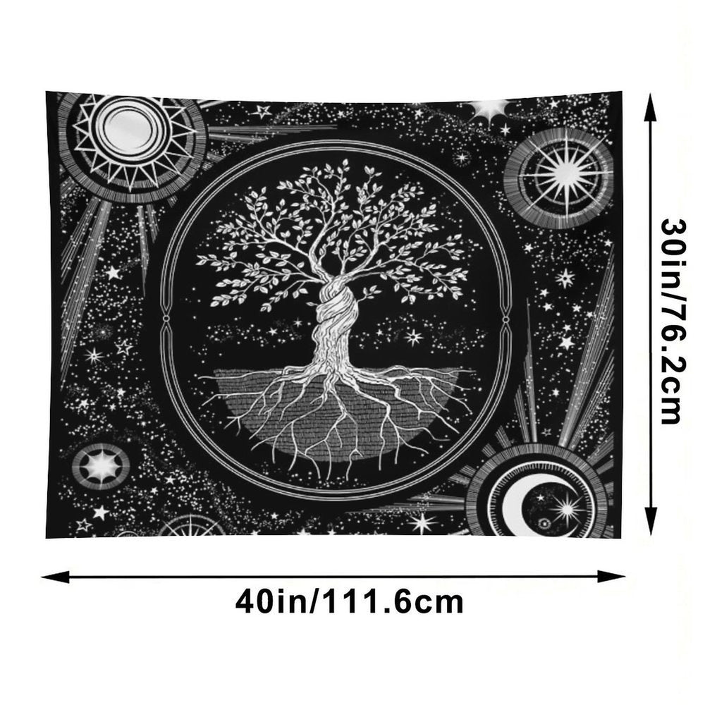 Celestial Tree of Life Tapestry