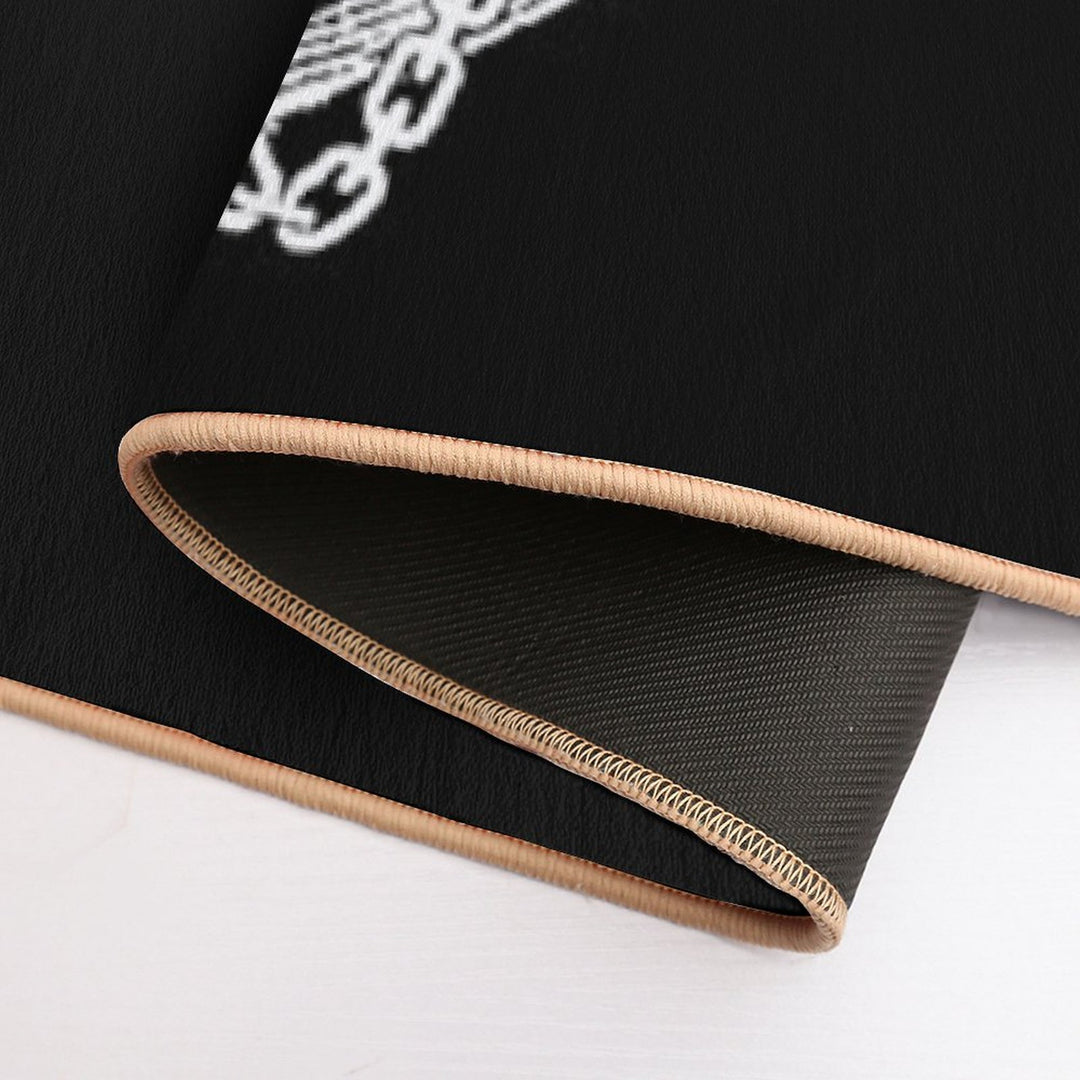 Anker Compass Design Maritime Nautical  Odorless Bath Mat