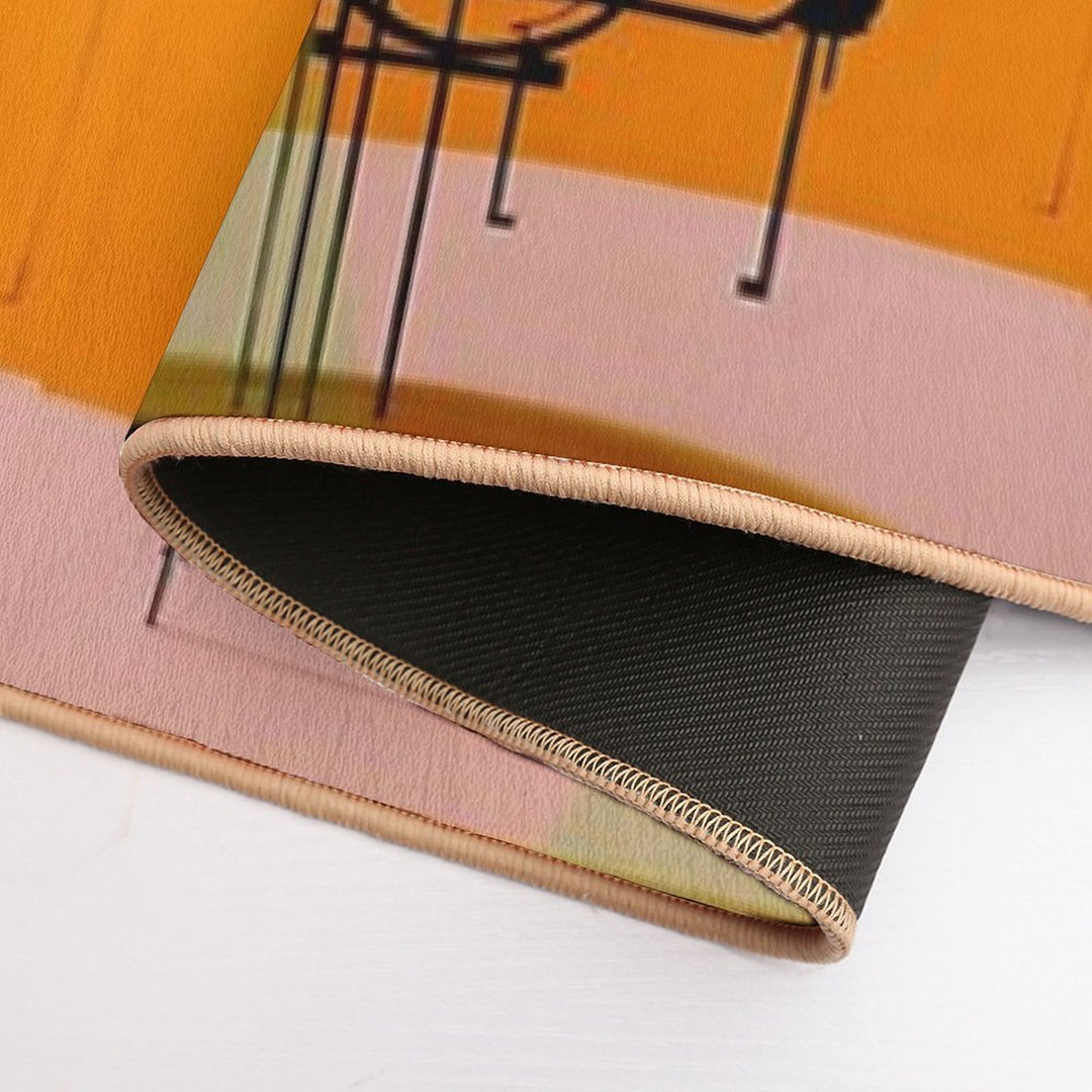 Alien with Chihuahua Eyes  Eco-Friendly Bath Mat