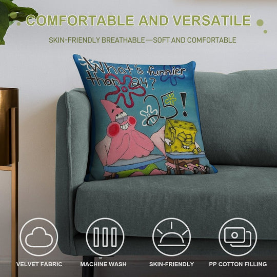 What’s Funnier Than 24 Soft Skin-Friendly Throw Pillow