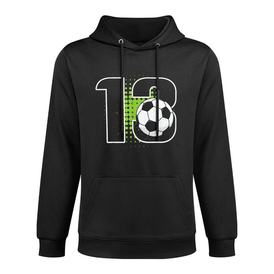 13th Birthday Boy Soccer Player Football 13 Years Old Pilling-Resistant Hoodie