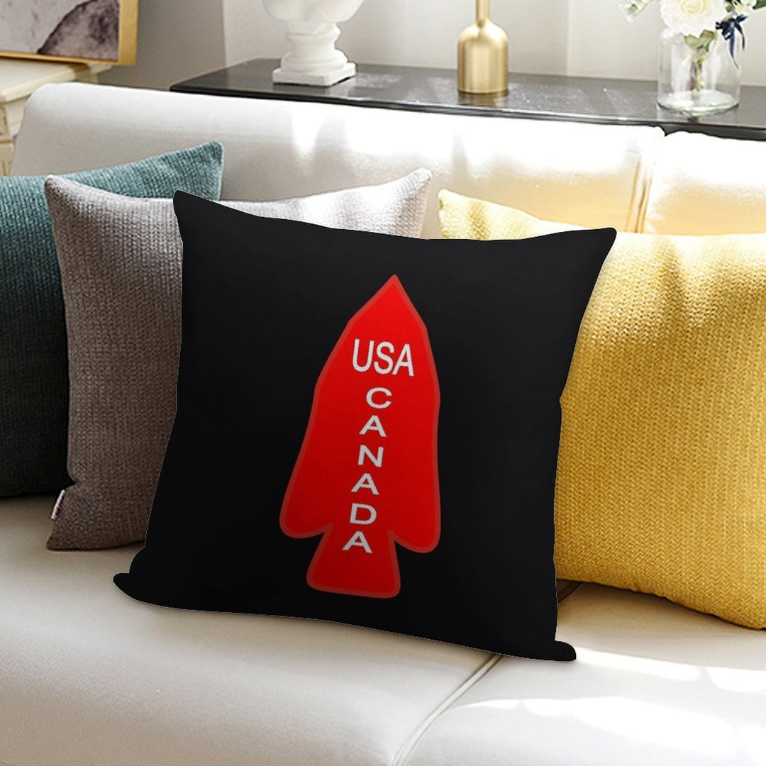 First Special Service Force 'The Devil's Brigade' (CanadaUSA - Historical) Soft Home Decor Throw Pillow